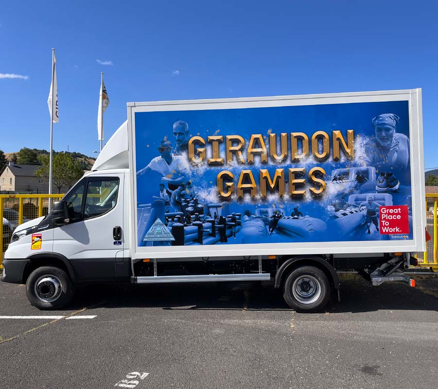 Projet de communication visuelle pour la Carrosserie Giraudon