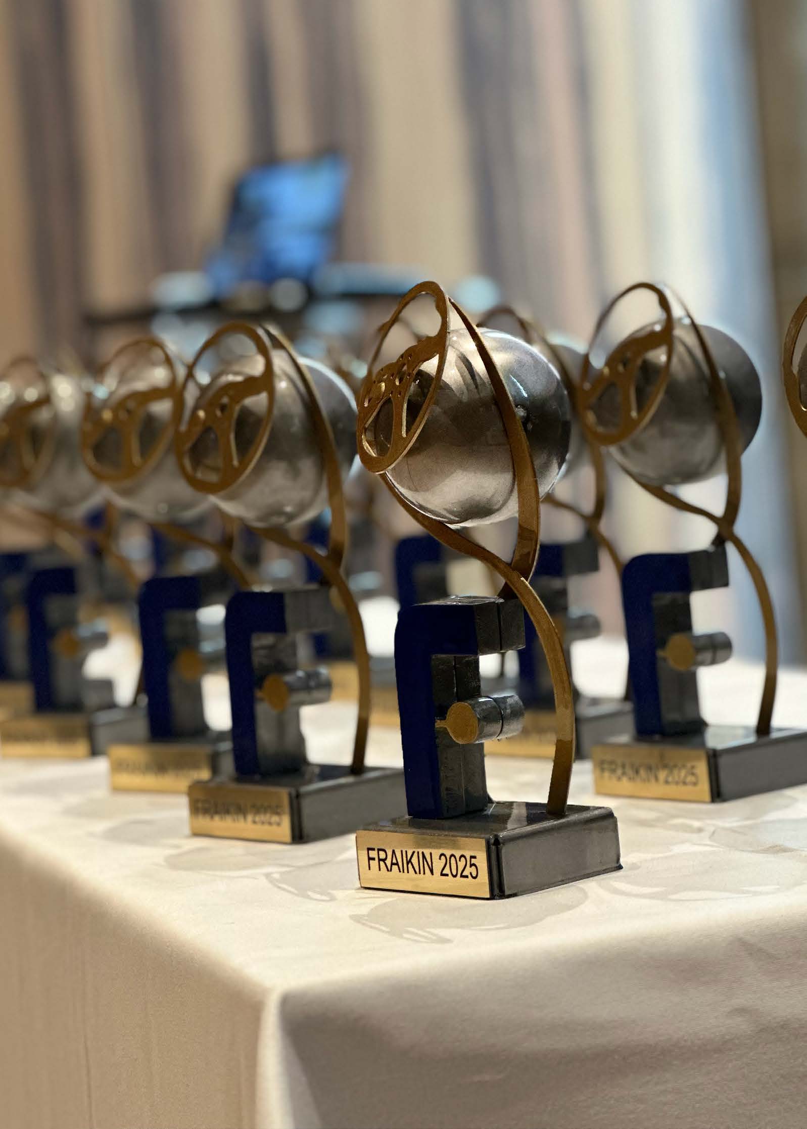 Trophées Volants d'Or réalisés pour le groupe Fraikin